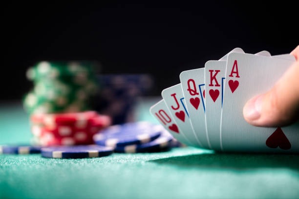 ojk Sakong card table interface showing player positions and betting controls