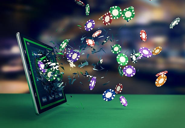 ojk Top Trend Gaming feed displayed on mobile phone showing live football markets and slot game cards